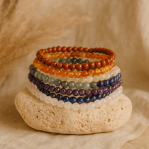 Ensemble "Ouverture des 7 Chakras" en Pierres Naturelles - - L'Arbre des Chakras