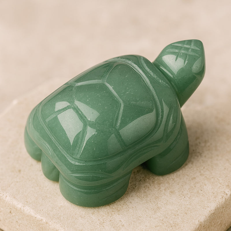 Animal Totem Tortue en Pierre Naturelle