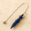 Pendule Radiesthésie en Pierre Naturelle - Lapis Lazuli - L'Arbre des Chakras