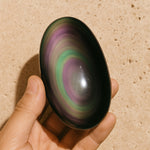 Galet d'Obsidienne Oeil Céleste - Bouclier de Protection - - L'Arbre des Chakras