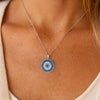 Parure Symbolique "Contre le Mauvais Œil" en Argent - - L'Arbre des Chakras