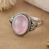 Bague "Douceur d'Amour" en Quartz Rose -  - L'Arbre des Chakras