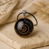 Pendentif Orgonite "Énergies Protectrices" en Obsidienne Noire -  - L'Arbre des Chakras