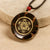 Pendentif Orgonite "Puissance de Métatron" en Obsidienne & Grenat