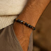 Bracelet Triple Protection en Pierre de Lave, Oeil de Tigre & Hématite -  - L'Arbre des Chakras