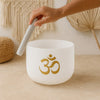 Bol Chantant "OM" 432Hz en Cristal de Quartz - - L'Arbre des Chakras