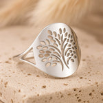 Bague Arbre des Chakras - Argent / 7 - L'Arbre des Chakras