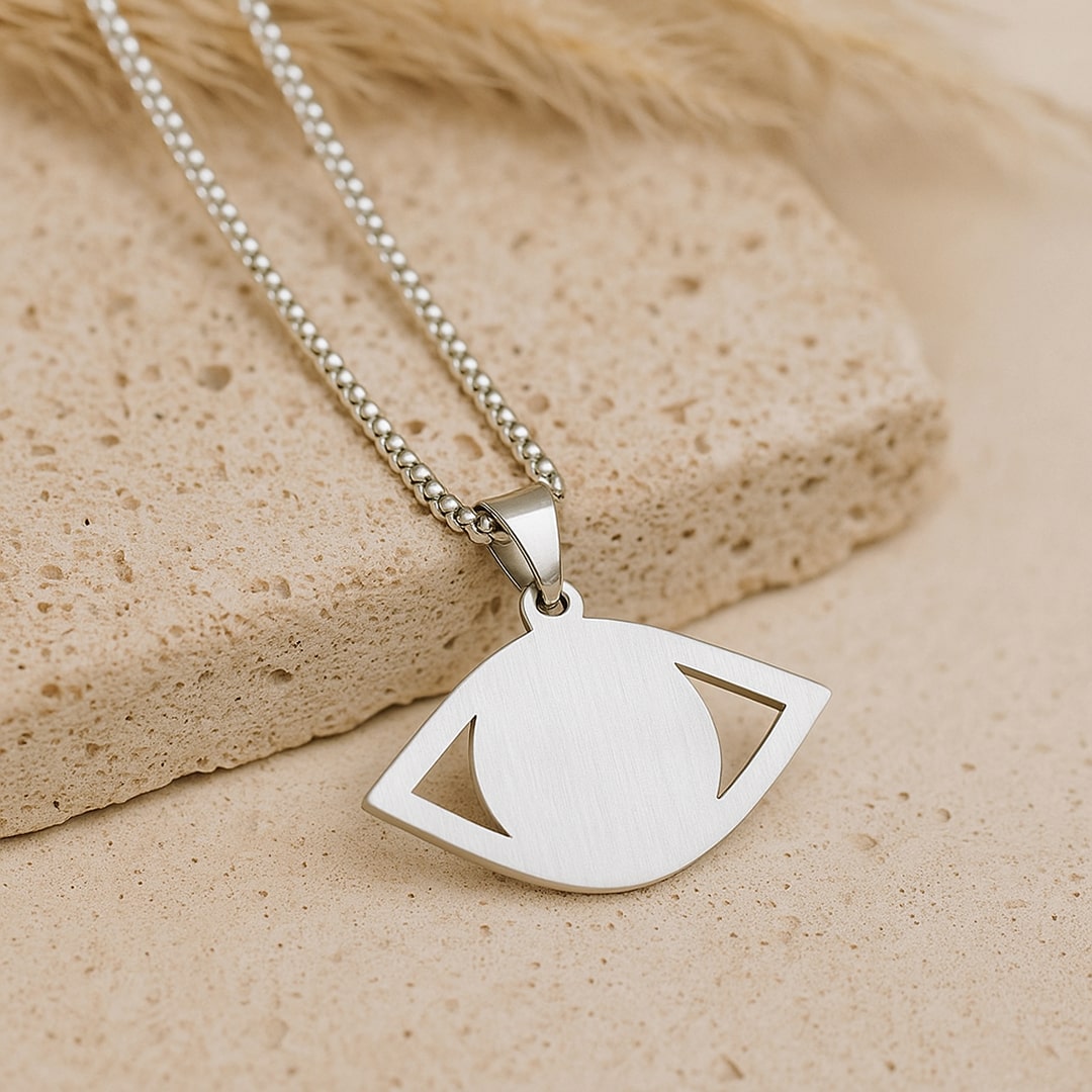 Pendentif Oeil Bleu - Protection du Mauvais Oeil - - L'Arbre des Chakras