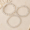 Bracelet "Harmonie Pure" en Cristal de Roche - - L'Arbre des Chakras