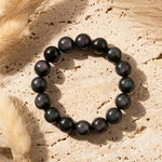 Bracelet "Guidance" en Obsidienne Œil Céleste - - L'Arbre des Chakras