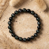 Bracelet "Guidance" en Obsidienne Œil Céleste - - L'Arbre des Chakras