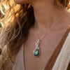 Pendentif "Oeil Céleste" en Labradorite - - L'Arbre des Chakras