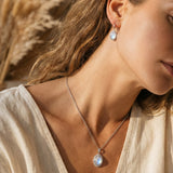 Pendentif "Douceur d’Âme" en Pierre de Lune - - L'Arbre des Chakras