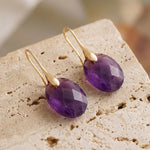 Boucles d’Oreilles "Elova" en Pierre Naturelle - - L'Arbre des Chakras