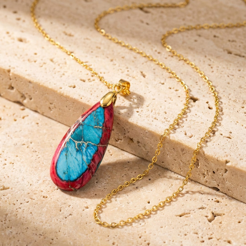 Pendentif Larme en Jaspe