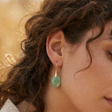 Boucles d’Oreilles "Elova" en Pierre Naturelle - - L'Arbre des Chakras