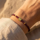 Bracelet "Lien Protecteur" en Pierres Naturelles - - L'Arbre des Chakras