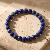 Bracelet "Expression" en Lapis Lazuli - 6mm / 17 cm - L'Arbre des Chakras