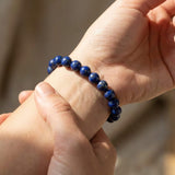 Bracelet "Expression" en Lapis Lazuli - - L'Arbre des Chakras