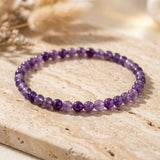 Bracelet Fin en Pierres Naturelles de 4mm