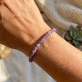 Bracelet Fin en Pierres Naturelles de 4mm