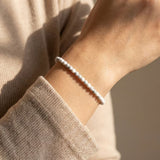 Bracelet Fin en Pierres Naturelles de 4mm - - L'Arbre des Chakras