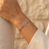 Bracelet "Alignement" – Symboles des 7 Chakras