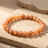 Bracelet "Joie de l'être" en Pierre de Soleil - - L'Arbre des Chakras