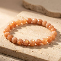 Bracelet "Joie de l'être" en Pierre de Soleil - - L'Arbre des Chakras