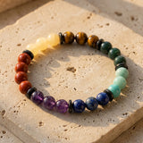 Bracelet "Harmonisation des 7 Chakras" - - L'Arbre des Chakras