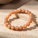 Bracelet "Joie de l'être" en Pierre de Soleil - - L'Arbre des Chakras
