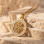 Pendentif "Nœud de Sorcière" Protection Divine - Or - L'Arbre des Chakras