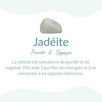 Bracelet "Éclat de Joie" en Jadéite & Citrine -  - L'Arbre des Chakras