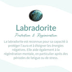 Bracelet "Protection Ultime" en Tourmaline, Oeil de Tigre & Labradorite -  - L'Arbre des Chakras