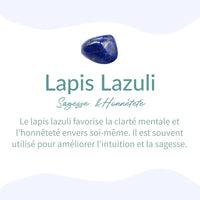 Bracelet "Expression" en Lapis Lazuli -  - L'Arbre des Chakras