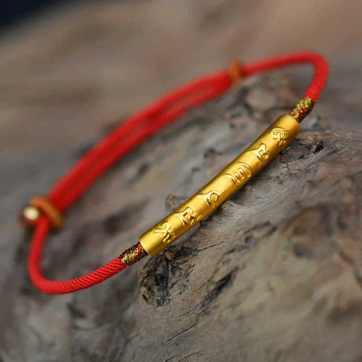 Bracelet Sacré Bouddhiste - Mantra Porte-Bonheur -  - L'Arbre des Chakras