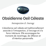 Pendentif en Obsidienne Oeil Céleste