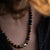 Collier "Énergie Terre & Feu" en Pierre de Lave & Oeil de Tigre