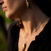 Boucles d'Oreilles Arlequin en Jaspe - Or - L'Arbre des Chakras