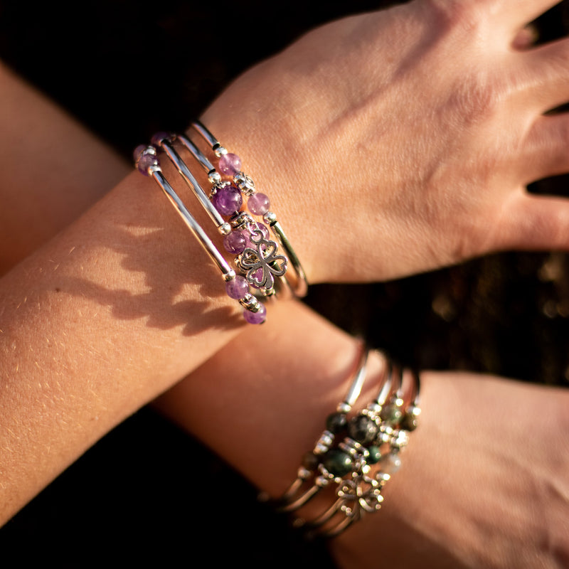 Bracelet "Chance" en Pierres Naturelles - - L'Arbre des Chakras