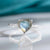 Bague Ajustable "Esprit Cœur" en Labradorite