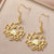 Boucles d'oreilles "Reflet de Lotus"