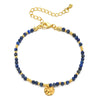 Bracelet "Ananta" en pierres Naturelles - Lapis Lazuli - L'Arbre des Chakras