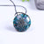 Pendentif Orgonite "Harmonie Divine" avec Symbole OM & Lotus - - L'Arbre des Chakras