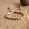 Bracelet Tibétain en Perles de Cuivre -  - L&#39;Arbre des Chakras