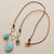 Collier "Clarté et Harmonie" - Amazonite, Turquoise & Fluorite