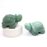 Animal Totem Tortue en Pierre Naturelle - - L'Arbre des Chakras