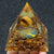 Orgonite  "Force & Lumière" en Oeil de Tigre