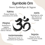 Bague Spirituelle "Harmonie" Symbole Om - - L'Arbre des Chakras