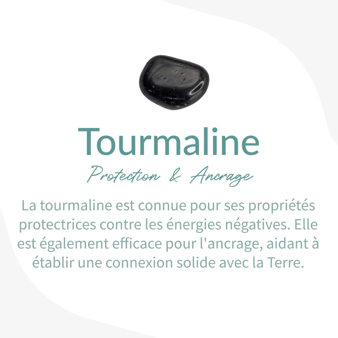 Bracelet "Protection Ultime" en Tourmaline, Oeil de Tigre & Labradorite -  - L'Arbre des Chakras